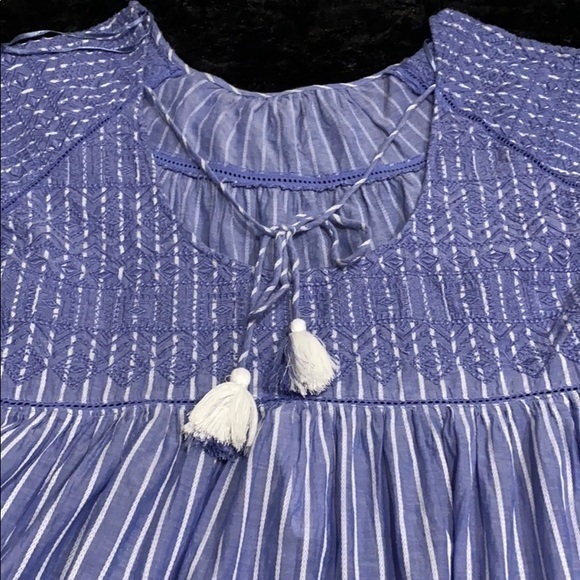 Free People Lola Embroidered Mini Dress. XS - Picture 12 of 13